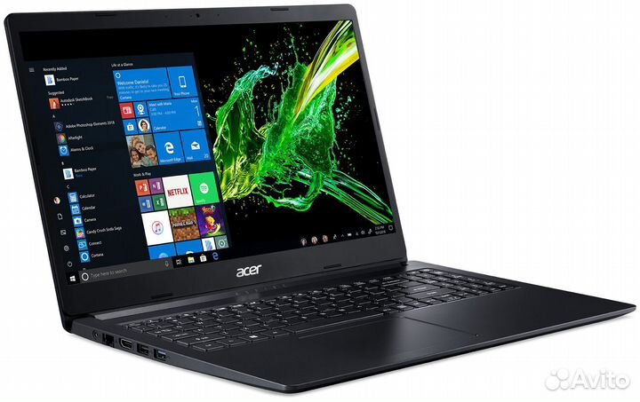 Ноутбук Acer Aspire 3. озу 16gb. 2 видео по 2 gb