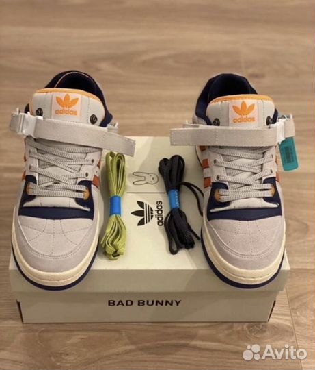 Кроссовки Adidas forum low bad bunny