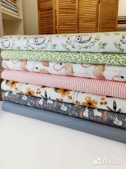 Сатин хлопок ткань на отрез