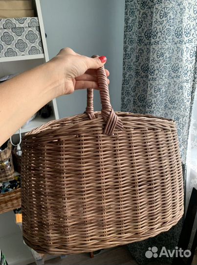 Корзина плетеная