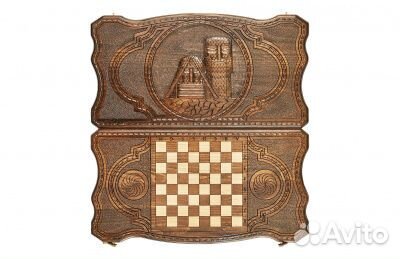 Нарды+шашки simonyan резные 