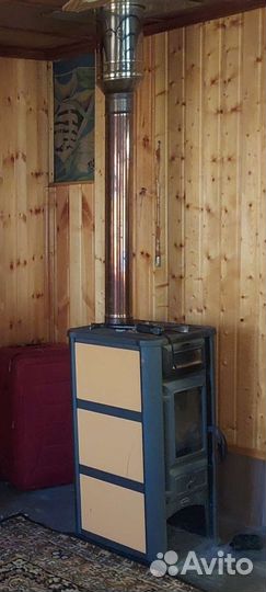 Печь буржуйка камин