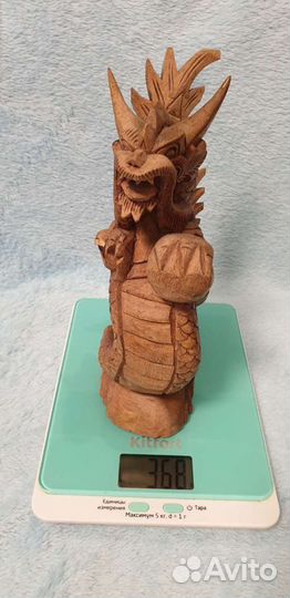 Дракон из дерева