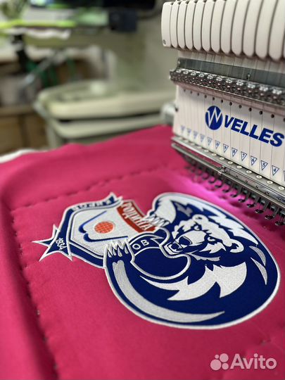 Машинная вышивка на одежде/шевроны