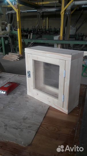 Блок оконный, форточный для бани