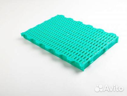 Панель пола пластиковая (зеленая)