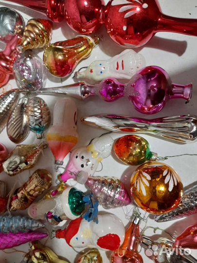 Елочные игрушки СССР