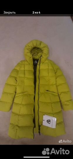 Пуховик для девочки 146 158 новый
