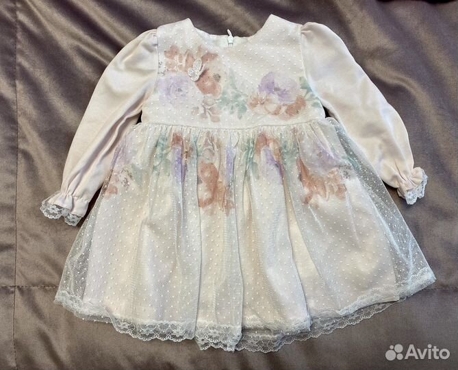 Пакет вещей на девочку 9-12 месяцен