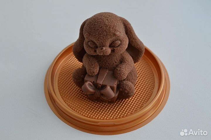 Сладкий подарок шоколадные зайчики