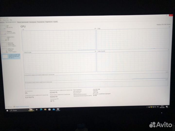 Видеокарта rx580 4gb sapphire nitro