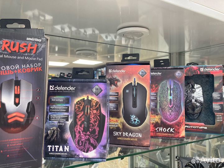 Клавиатуры, мышки, коврики, наушники