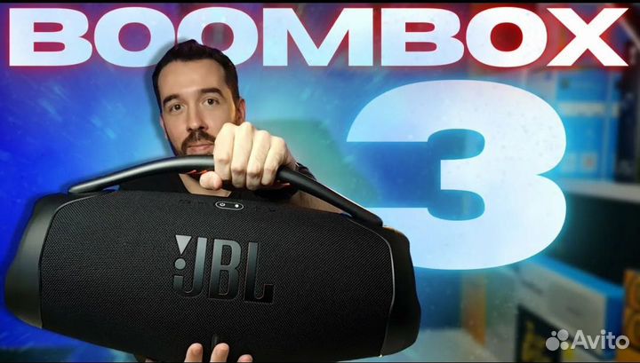 Колонка JBL бумбокс 3 большая,блютуз