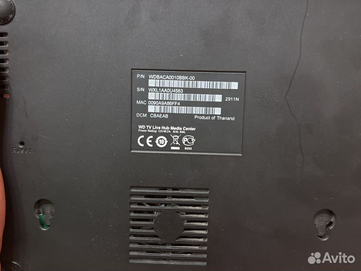 WD tv live hub media center