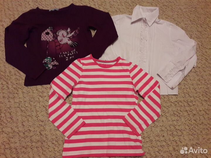 Отдам два пакета вещей маркировка 116-122, 110-116