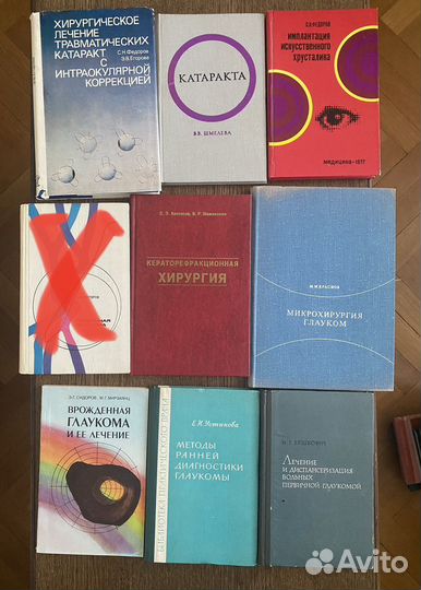 Книги офтальмология. Аветисов, Федоров, 50+ книг