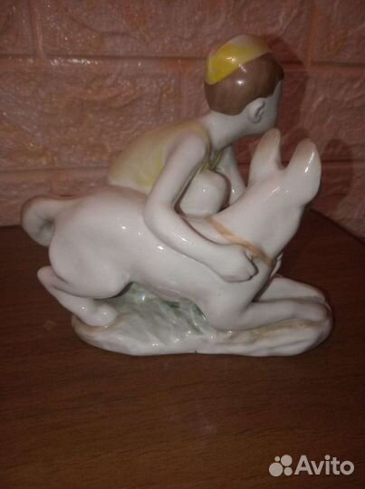 Статуэтка юный пограничник СССР