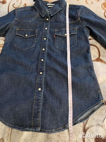 Джинсовые рубашка Levels S