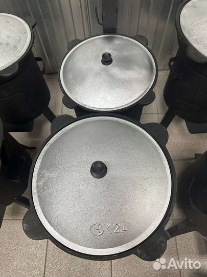 Казан чугунный 12 литров