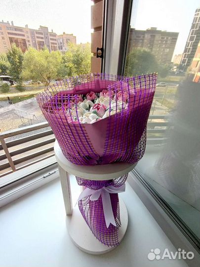 Сладкий букет из роз