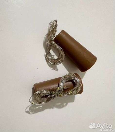 Гирлянда роса пробка новая