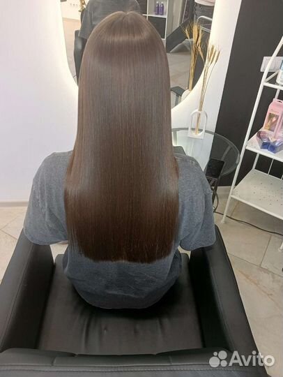 Кератин ботокс волос