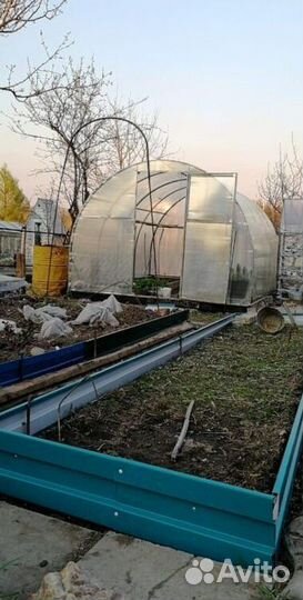 Грядка темно-зеленая 1м х 2м х 22см