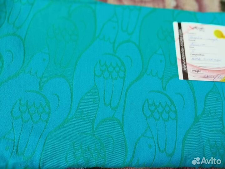 Слинг шарф Мокошь Голуби Мира Волна,4 размер