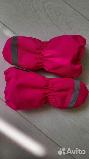 Краги варежки lassie р. 1, цвет фуксия