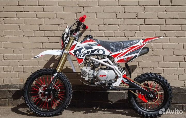 Мотоцикл Kayo Basic YX140 (красный)