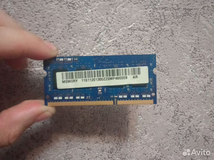 Оперативка SKhynix 4GB 1Rx8 PC3L - 12800S