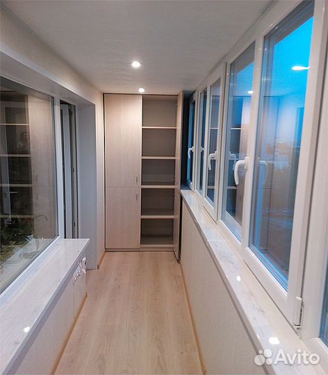 Окна на лоджии и балконы