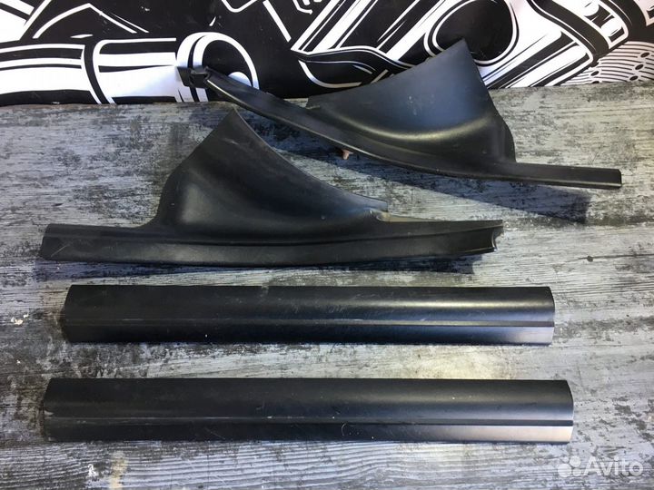 Защитные накладки порогов салона BMW 5 E60