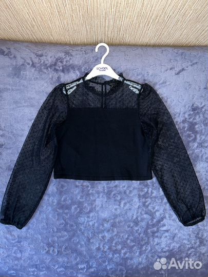 Стильная нарядная блузка для девочки 140-146р