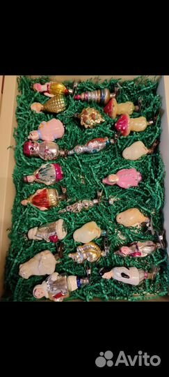 Елочные игрушки СССР