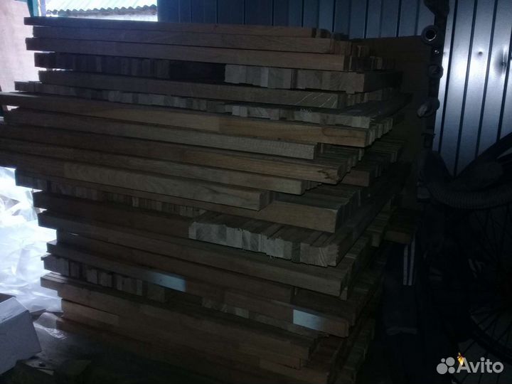 Рейка дуба клеенная