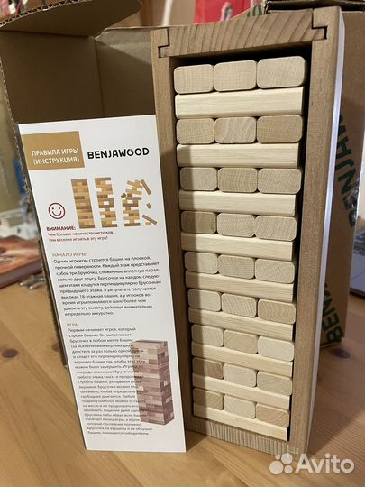 Настольная игра Benja Дженга