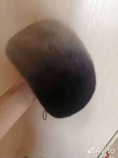 Берет женский норковый