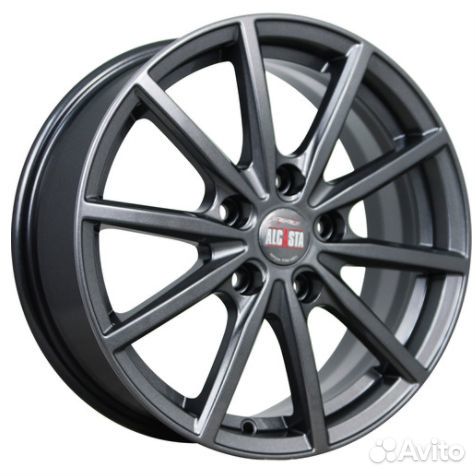 Диски Alcasta M61 7x17 5*114.3 ET45 DIA67.1 Graphite Литой