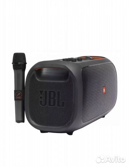 Колонка jbl partybox с микрофоном немного б/у