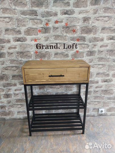 Обувница в стиле лофт