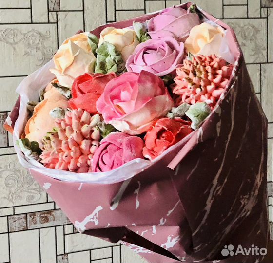 Зефирный букет, зефир