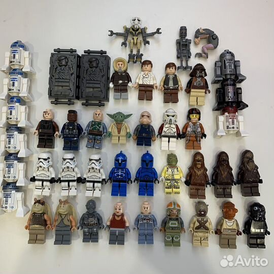 Lego Star Wars минифигурки звездные войны