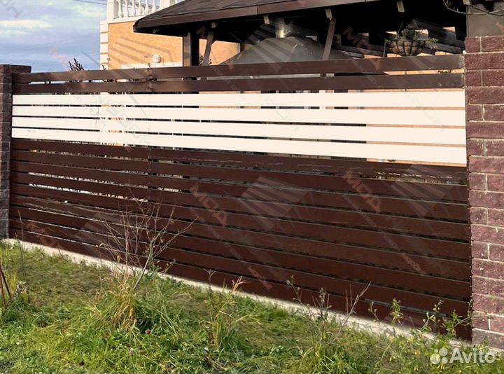 Забор Ранчо горизонтальный