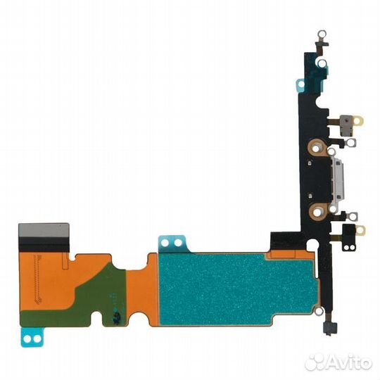 Шлейф с разъемом зарядки для iPhone 8 Plus белый i