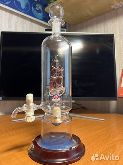 Корабль в бутылке pinta 1492 May Flower Glass