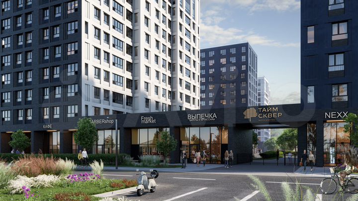 2-к. квартира, 61,1 м², 11/13 эт.