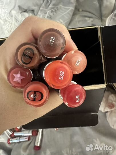 Dior addict помада для губ тестер без колпачка