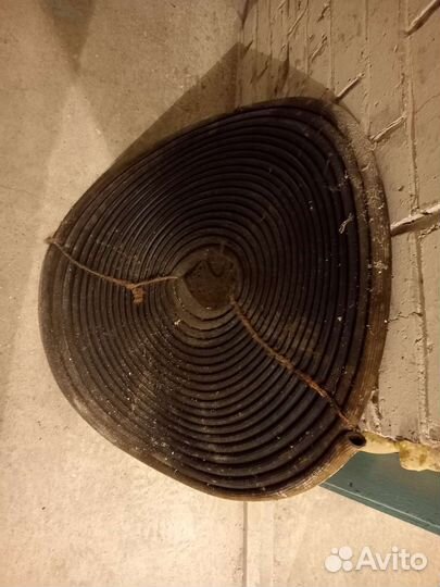 Шланг поливочный резиновый рифлёный