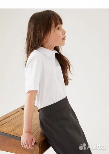 Новые школьные блузки M&S размер 122